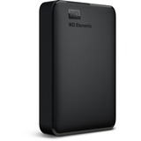 WD Elements Portable, 5 To, Disque dur Noir, WDBU6Y0050BBK-WESN, Micro-USB-B 3.2 (5 Gbit/s)