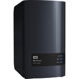 WD My Cloud EX2 Ultra NAS Bureau Ethernet/LAN Noir Armada 385 Noir, NAS, Bureau, Marvell, Armada 385, 8 To, Noir