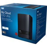 WD My Cloud EX2 Ultra, 4 To, NAS Noir, WDBVBZ0040JCH, USB 3.0