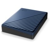 WD My Passport Ultra disque dur externe 5000 Go Bleu Bleu/Noir, 5000 Go, 3.2 Gen 1 (3.1 Gen 1), Bleu