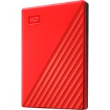 WD My Passport disque dur externe 2000 Go Rouge Rouge, 2000 Go, 2.5", 3.2 Gen 1 (3.1 Gen 1), Rouge