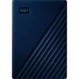 WD My Passport for Mac 5 To, Disque dur Bleu/Noir, WDBA2F0050BBL-WESN, Micro-USB-B 3.2 Gen 1 (5 Gbit/s)