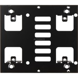 DeLOCK Cadre d'échange 3.5" > 2x 2.5", Cadre de montage Noir