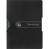 Herlitz 11206620 fichier Polypropylène (PP) Noir A4, Dossier Noir, A4, Polypropylène (PP), Noir, Portrait, 30 feuilles, 1 pièce(s)