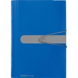 Herlitz 11208402 fichier Polypropylène (PP) Bleu A4, Organisateur Bleu, A4, Polypropylène (PP), Bleu, Portrait, 300 feuilles, 12 pochettes