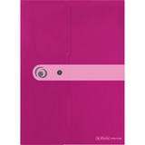 Herlitz 11217122 fichier Polypropylène (PP) Rose A4, Sac rose fuchsia, A4, Polypropylène (PP), Rose, 1 pièce(s)
