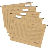 Herlitz 5874458 dossier suspendu A4 Carton Marron 5 pièce(s), Organisateur Beige, A4, Carton, Marron, Allemagne, 5 pièce(s)