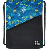 be bag be.bag be.daily sac à dos Sac à cordon Noir, Bleu Polyester Noir/Bleu, Garçon/Fille, Polyester