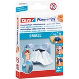tesa 57550-00014 étiquette de fixation, Colle Blanc, étiquette de fixation, Blanc, 1 kilogramme par centimètre