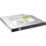 ASUS SDRW-08U1MT lecteur de disques optiques Interne DVD-RW Noir, Graveur de DVD Noir, Noir, Plateau, horizontale, Ordinateur portable, DVD-RW, SATA, Vente au détail
