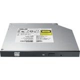 ASUS SDRW-08U1MT lecteur de disques optiques Interne DVD-RW Noir, Graveur de DVD Noir, Noir, Plateau, horizontale, Ordinateur portable, DVD-RW, SATA, Vente au détail
