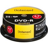 Intenso DVD-R 4,7 Go, Support vierge DVD 16x, 25 pièces