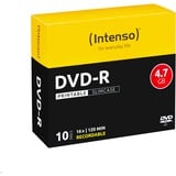 Intenso DVD-R 4,7 Go, Support vierge DVD 16x, 10 pièces, imprimable