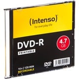 Intenso DVD-R 4,7 Go, Support vierge DVD 16x, 10 pièces, imprimable
