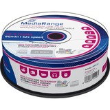 MediaRange 24x CD-R 52x 700 Mo 25 pièce(s) CD-R, 700 Mo, 25 pièce(s), 120 mm, 80 min, 52x