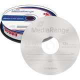 MediaRange MR235 CD vierge CD-RW 700 Mo 10 pièce(s) 12x, CD-RW, 700 Mo, Boîte à gâteaux, 10 pièce(s)