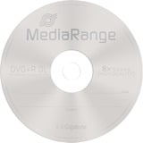 MediaRange MR465 DVD vierge 8,5 Go DVD+R DL 5 pièce(s), Support vierge DVD DVD+R DL, Petit boitier, 5 pièce(s), 8,5 Go