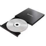 Verbatim 43886 lecteur de disques optiques DVD±RW Noir, Graveur DVD externe Noir, Plateau, PC de bureau/PC portable, DVD±RW, USB 3.2 Gen 1 (3.1 Gen 1), CD-R, CD-RW, DVD+R, DVD+R DL, DVD+RW, DVD-R, DVD-R DL, DVD-RW