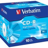 Verbatim CD-R 800 MB 40x, 10 pièces, haute capacité