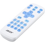 Acer MC.JQ011.005 télécommande IR Wireless Universel Appuyez sur les boutons, Commande à distance Blanc/Bleu, Universel, IR Wireless, Appuyez sur les boutons, Blanc