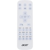 Acer MC.JQ011.005 télécommande IR Wireless Universel Appuyez sur les boutons, Commande à distance Blanc/Bleu, Universel, IR Wireless, Appuyez sur les boutons, Blanc