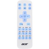 Acer MC.JQ011.005 télécommande IR Wireless Universel Appuyez sur les boutons, Commande à distance Blanc/Bleu, Universel, IR Wireless, Appuyez sur les boutons, Blanc