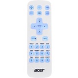 Acer MC.JQ011.005 télécommande IR Wireless Universel Appuyez sur les boutons, Commande à distance Blanc/Bleu, Universel, IR Wireless, Appuyez sur les boutons, Blanc