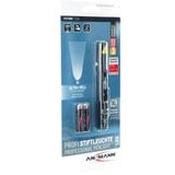 Ansmann Future T120 Noir Lampe-crayon LED, Lampe de poche Noir, Lampe-crayon, Noir, Aluminium, Boutons, IP54, LED