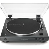 Audio-Technica AT-LP60XBT Tourne-disque entraîné par courroie Noir Noir, Tourne-disque entraîné par courroie, Complètement automatique, Noir, Aluminium, 33 1/3,45 tr/min, 33 1/3,45 tr/min