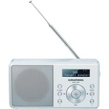Grundig Music 6000 DAB+ Personnel Numérique Blanc, Radio-réveil Blanc, Personnel, Numérique, DAB,DAB+,FM, Auto scan, LCD, Blanc