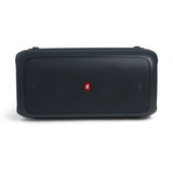 JBL PartyBox 100, Haut-parleur Noir, 45 - 18000 Hz, Noir, Secteur, Batterie, 100-240 V, 14,4 V, 290 mm