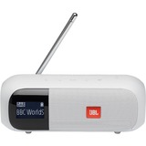 JBL Tuner 2 Portable Analogique et numérique Blanc, Radio Blanc, Portable, Analogique et numérique, DAB,DAB+,FM, 87.5 - 108 MHz, 174.928 - 239.200 MHz, 5 W