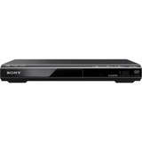 Sony Lecteur DVD avec technologie d'amélioration de l'image Noir, NTSC, PAL, 1080p, 12-bit/108MHz, DTS, Dolby Digital, AAC, LPCM, MP3, WMA, JPG