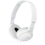 Sony MDR-ZX110 Casques  on-ear Blanc, Avec fil, 12 - 22000 Hz, Musique, 120 g, Casques, Blanc