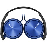 Sony MDR-ZX310 casque over-ear Bleu/Noir
