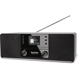 TechniSat DIGITRADIO 370 CD BT, Radio de salle de bain Noir, Bluetooth, DAB+