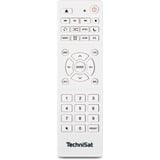 TechniSat DIGITRADIO 370 CD BT, Radio de salle de bain Blanc, Bluetooth, DAB+