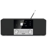 TechniSat DIGITRADIO 4C Noir/Argent, Bluetooth, DAB+