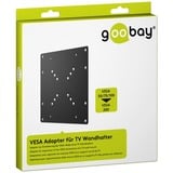 goobay Adaptateur VESA pour support mural de télévision Noir