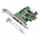 Dawicontrol DC-FW800 PCIe, Contrôleur PCIe, TI082AA2 / TI081BA3, 800 Mbit/s, Avec fil, Windows 2000/2003/XP/Vista, En vrac