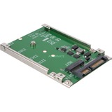 DeLOCK 62544 carte et adaptateur d'interfaces Interne M.2 SATA, M.2, Vert, 100 mm, 70 mm, 7 mm