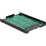 DeLOCK 62590 carte et adaptateur d'interfaces Interne M.2 SATA, M.2, 6 Gbit/s, 0,1,JBOD