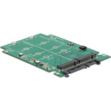 DeLOCK 62590 carte et adaptateur d'interfaces Interne M.2 SATA, M.2, 6 Gbit/s, 0,1,JBOD