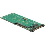 DeLOCK 62864 carte et adaptateur d'interfaces Interne M.2, Convertisseur U.2, M.2, Noir, Vert, 6 Gbit/s, Windows 10 Education, Windows 10 Education x64, Windows 10 Enterprise, Windows 10 Enterprise x64,..., 52 mm