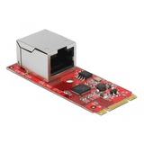 DeLOCK 64061 carte réseau Interne Ethernet 1000 Mbit/s, Convertisseur Interne, Avec fil, M.2, Ethernet, 1000 Mbit/s