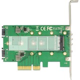 DeLOCK 89518 carte et adaptateur d'interfaces Interne M.2, SATA, Contrôleur PCIe, M.2, SATA, PCIe 3.0, Windows 10 Education, Windows 10 Education x64, Windows 10 Enterprise, Windows 10 Enterprise x64,..., Boîte
