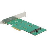 DeLOCK 89536 carte et adaptateur d'interfaces Interne M.2, Serial ATA-Controller PCIe, M.2, 6 Gbit/s, 0, 1, Windows 10 Education, Windows 10 Education x64, Windows 10 Enterprise, Windows 10 Enterprise x64,..., Boîte