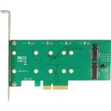 DeLOCK 89536 carte et adaptateur d'interfaces Interne M.2, Serial ATA-Controller PCIe, M.2, 6 Gbit/s, 0, 1, Windows 10 Education, Windows 10 Education x64, Windows 10 Enterprise, Windows 10 Enterprise x64,..., Boîte