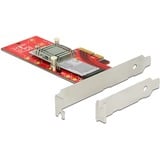 DeLOCK 89577 carte et adaptateur d'interfaces Interne M.2, Contrôleur PCIe, M.2, PCIe 3.0, Noir, Rouge, Argent, 39 Gbit/s, Windows 10 Education, Windows 10 Education x64, Windows 10 Enterprise, Windows 10 Enterprise x64,...