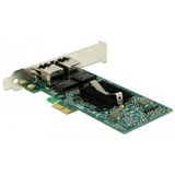 DeLOCK 89944 carte réseau Interne Ethernet 1000 Mbit/s Interne, Avec fil, PCI Express, Ethernet, 1000 Mbit/s